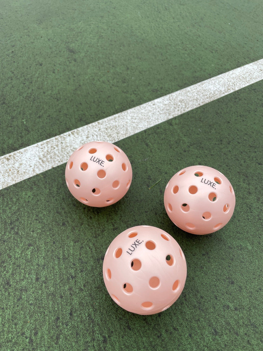 LUXE Pink Pickleballs