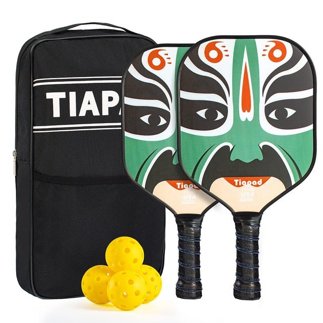 Carbon Fiber Pickleball Paddle Set