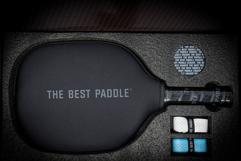 Ultra X Competition Series Pickleball Paddle (Raw Carbon + Aramid Fiber)