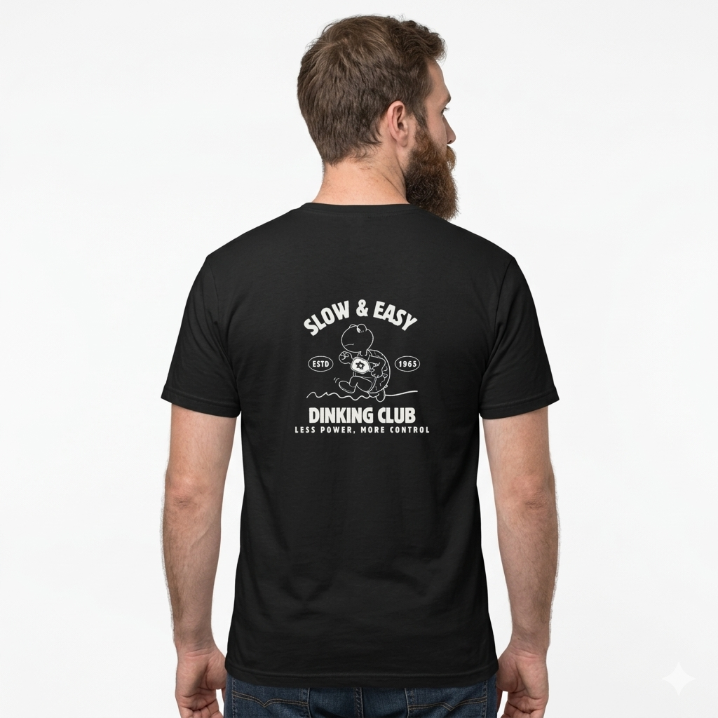 World of Pickleball Slow and Easy Dinking Club T-Shirt
