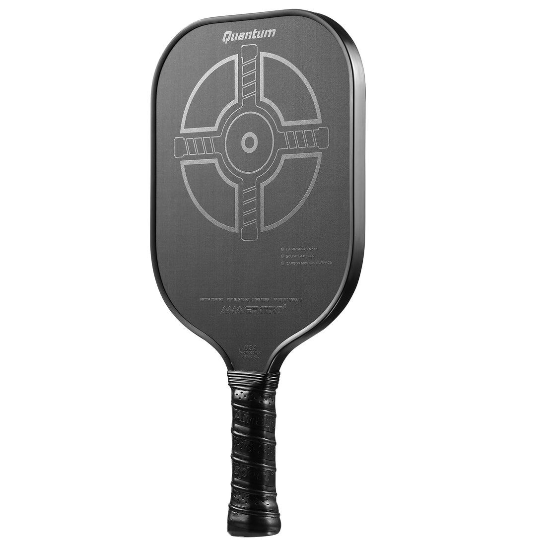 Quantum Pickleball Paddle Carbon Fiber Surface