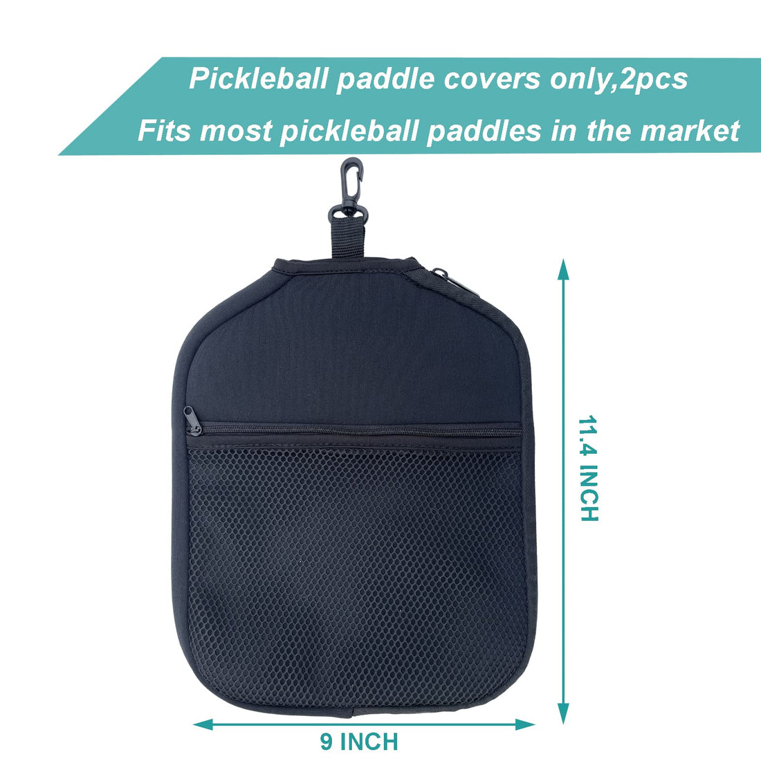 2 Improved Pickleball Paddle Covers