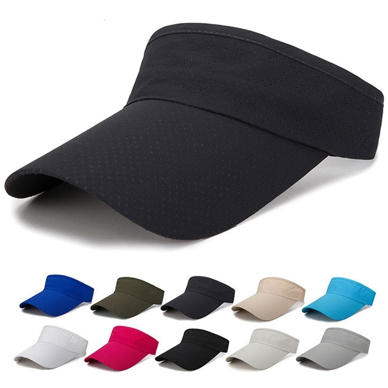 Women's Breathable Adjustable Visor UV Protection